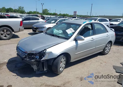 2008 Kia Spectra Ex z USA, uszkodzony, nr VIN KNAFE122285583327